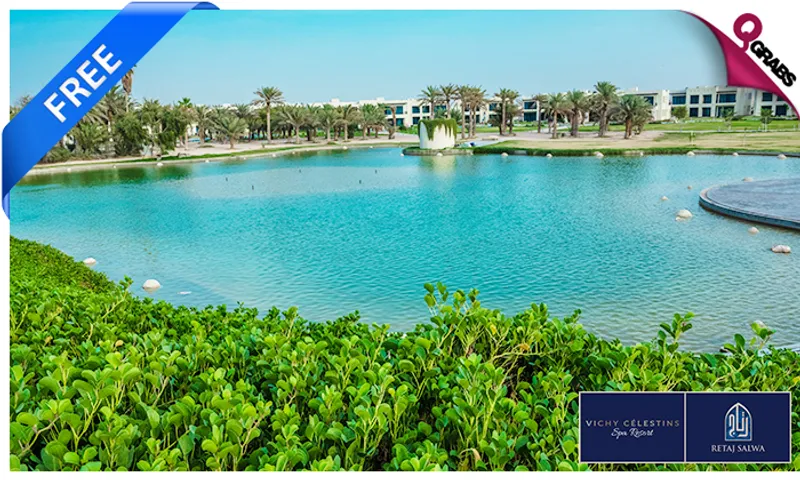 Enter the Draw to Win a Free 1 Night Stay + Breakfast, Lunch & Dinner at Vichy Célestins Spa Resort - Retaj Salwa!